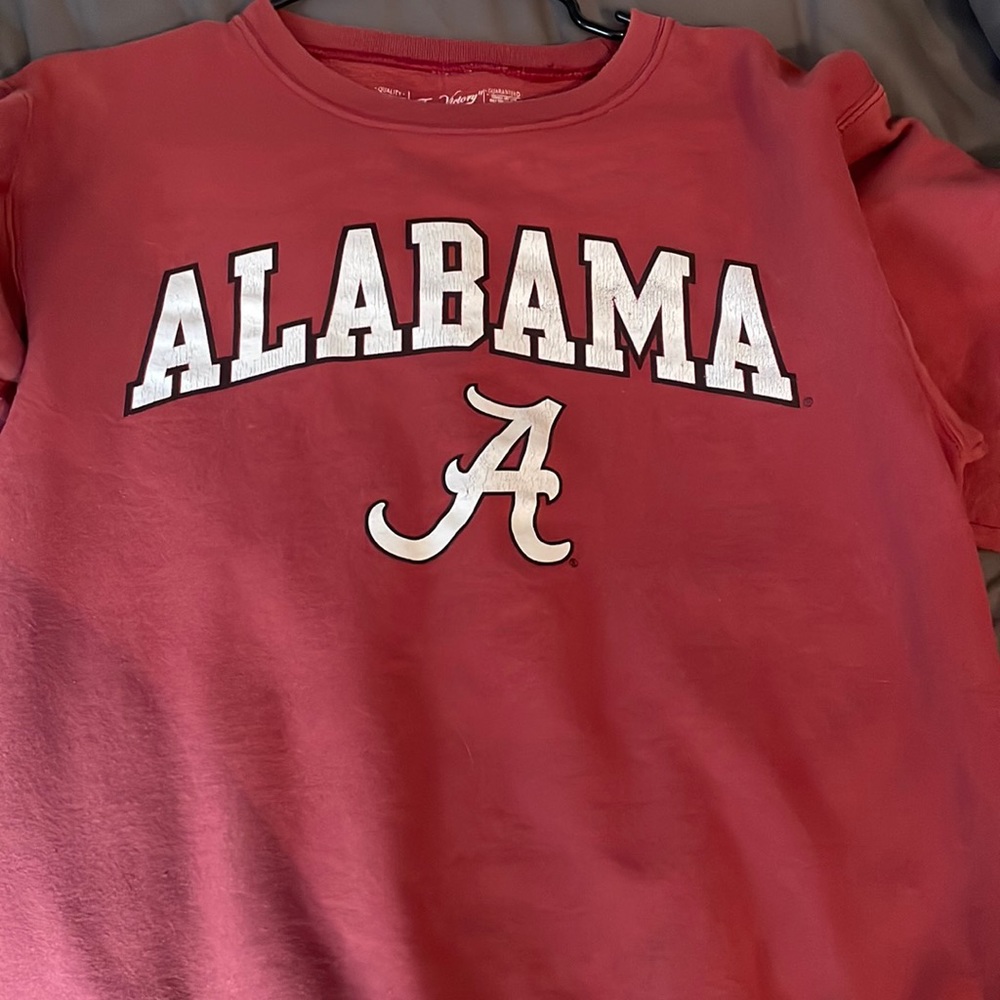 red alabama crewneck
